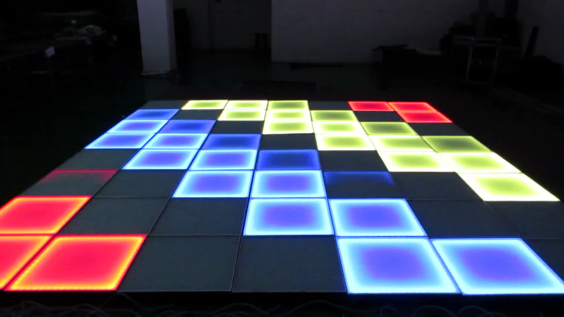  Легкая установка портативного Dj Disco Stage Event Led Dance Floor Mat