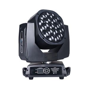 Светодиодный светильник с подвижной головкой 19X15W Light K10 Rgbw Big Eyes Zoom Light Head Bee Eye