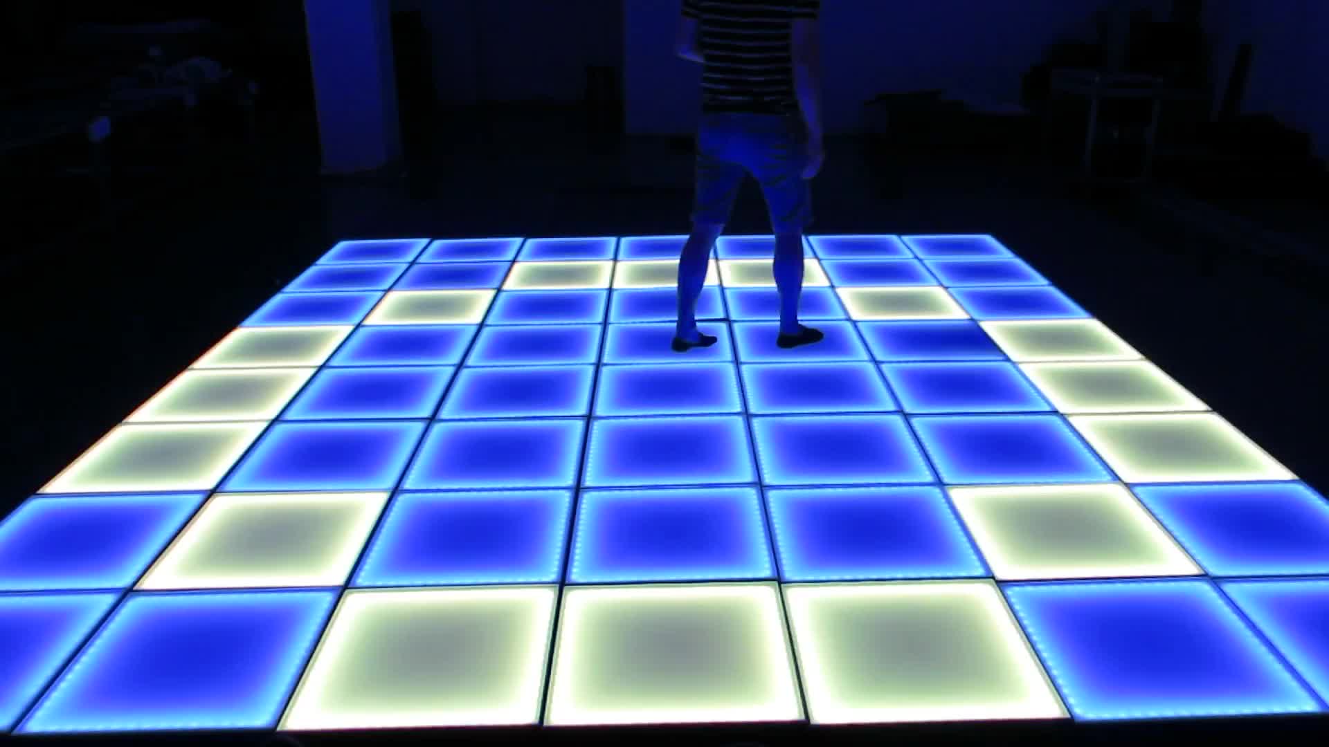  Легкая установка портативного Dj Disco Stage Event Led Dance Floor Mat